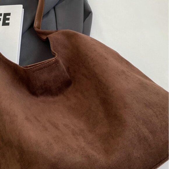 Slouchy Hobo Bags for Women Retro PU Leather Tote Crossbody Bag Soft Large Capac - Picture 6 of 7